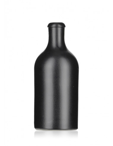 500 ml Tonkrug schwarz-matt